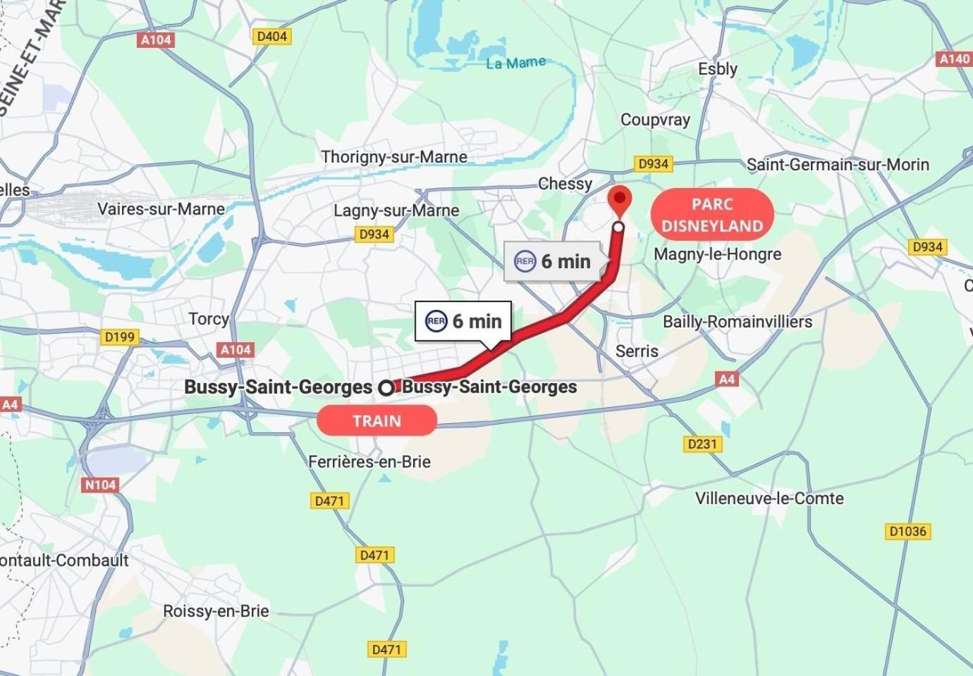 Disney Skyline Suite Bussy-Saint-Georges Eksteriør bilde